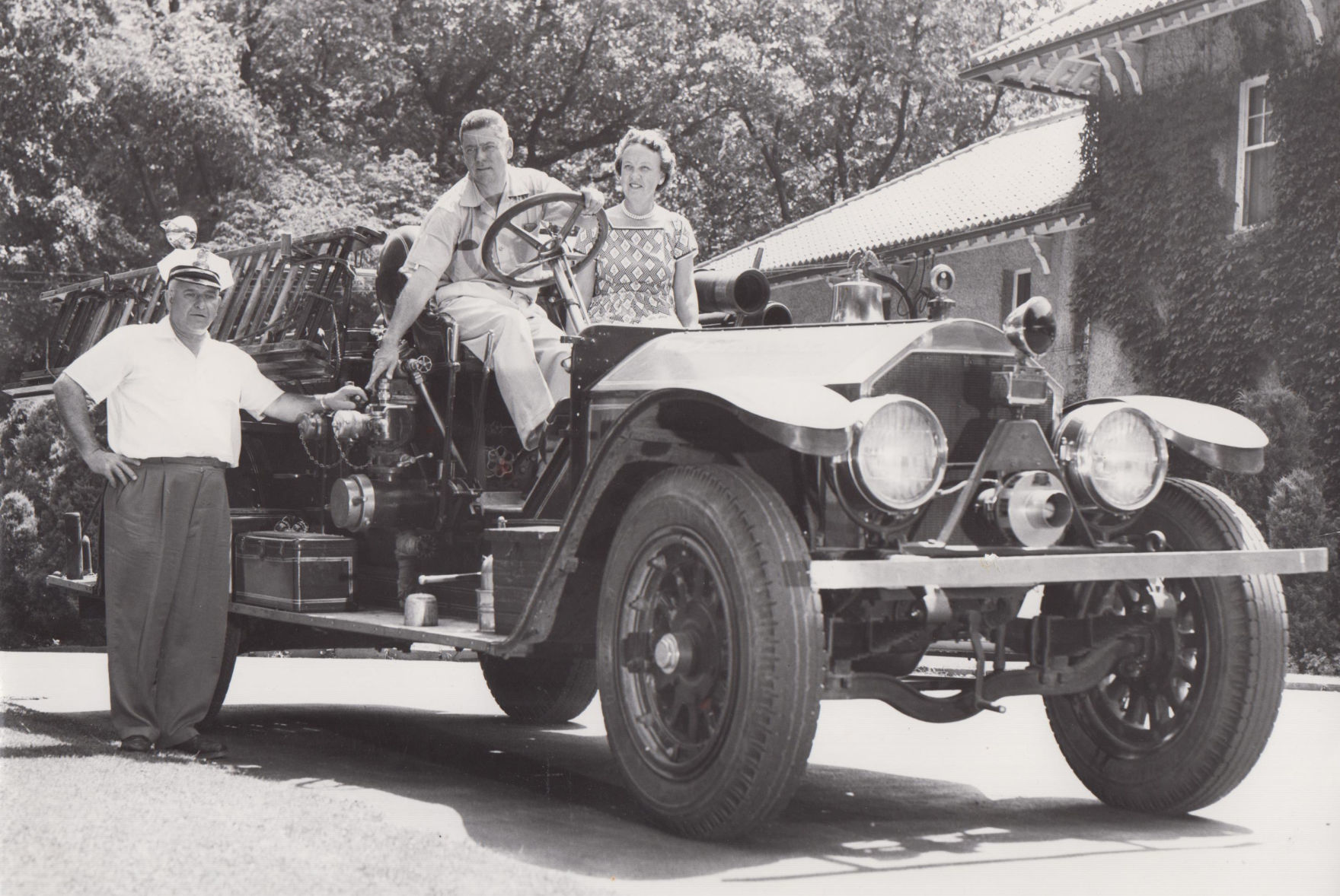 Picture of the Past Fire Truck